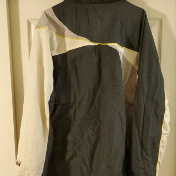 Sims Snowboard Jacket Men's Sz XL Navy/White VTG - Picture 3 of 10